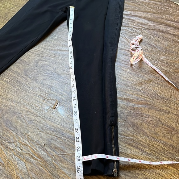 Boden Skinny Minnie Black Trouser Pants with Zip Detail Size 6 - Picture 14 of 14